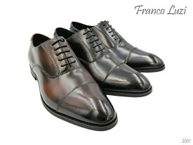 フランコルッチ FRANCO LUZI 本革紳士靴 ドレスシューズ メンズ靴 ビジネスシューズ ストレートチップ カジュアル パーティー レースアップ 日本製 メンズ 紳士 2001