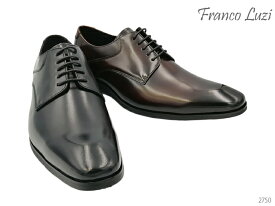 フランコルッチ FRANCO LUZI 本革紳士靴 ドレスシューズ メンズ靴 ビジネスシューズ プレーントゥ カジュアル パーティー レースアップ 日本製 合成底 メンズ 紳士 2750
