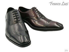 フランコルッチ FRANCO LUZI 本革紳士靴 ドレスシューズ メンズ靴 ビジネスシューズ ストレートチップ カジュアル パーティー レースアップ 日本製 メンズ 紳士 2751