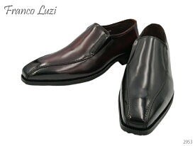 フランコルッチ FRANCO LUZI 本革紳士靴 ドレスシューズ メンズ靴 ビジネスシューズ プレーントゥ カジュアル パーティー スリッポン 日本製 セメンテッド製法 合成底 メンズ 紳士 2953