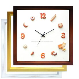 掛時計 パン 掛け時計 パン屋さん カフェ インテリア | 時計 レディース おしゃれ かわいい カジュアル 可愛い 人気