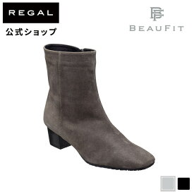 ▼SALE▼ 【公式】 BEAUFIT A45YBD ショートブーツ ダークグレーパール ブーツ レディース ビューフィット REGAL CORPORATION リーガル コーポレーション | 靴 シューズ くつ レディースブーツ 女性 ショート レディース靴 レディースシューズ ヒール ヒールブーツ