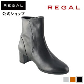 SALE 【公式】 REGAL F45Q カットワークショートブーツ ブラック ブーツ レディース リーガル | 靴 くつ シューズ レディースシューズ レディース靴 フォーマル ブランド カジュアル 履きやすい 通勤 オフィス おしゃれ ショート シンプル