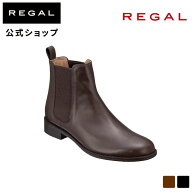 SALE 【公式】 REGAL F70M サイドゴアブーツ ダークブラウン ブーツ レディース リーガル | 靴 くつ シュ…