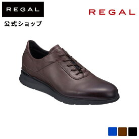 SALE 【公式】 REGAL 32AL レザードレススニーカー ダークブラウン メンズ リーガル | 靴 シューズ 革靴 ビジネスシューズ 本革 通勤 レザースニーカー レザー スニーカー 履きやすい 歩きやすい ウォーキング 軽量 オフィスカジュアル メンズ