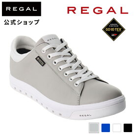 【公式】 REGAL 51DL コートスニーカー GORE-TEX SURROUND フットウェア グレー スニーカー メンズ リーガル | リーガル靴 靴 シューズ メンズスニーカー レザー レザーシューズ レザースニーカー カジュアル ブランド きれいめ 本革 ビジネススニーカー 父の日