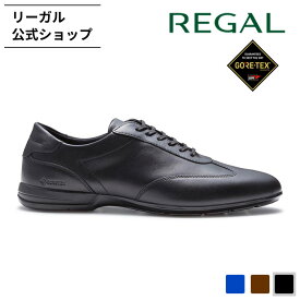 【公式】 REGAL 70CL レザースニーカー GORE-TEX フットウェア ブラック メンズ リーガル | くつ シューズ ゴアテックス 靴 レザー スニーカー カジュアル ビジネス 本革 歩きやすい 革靴 雨 撥水 防水 レイン regal 牛革 革 ビジネスシューズ 男性用