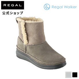 ▼SALE▼ 【公式】 Regal Walker HC50BE ムートンブーツ グレースエード ブーツ レディース リーガルウォーカー | 靴 シューズ くつ レディースブーツ 女性 レディース靴 レディースシューズ ヒールなしブーツ ヒールなし レディースショートブーツ モコモコ