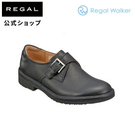 【公式】 RegalWalker 103W モンクストラップ ブラック ビジネスシューズ メンズ リーガルウォーカー | 靴 くつ シューズ 革靴 本革 ビジネス レザーシューズ レザー 通勤 仕事 歩きやすい 履きやすい靴e カジュアル 日本製 男性 プレゼント 父の日