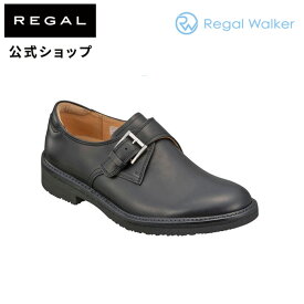 【公式】 Regal Walker 103WAH モンクストラップ ブラック ビジネスシューズ メンズ リーガル ウォーカー | 靴 くつ シューズ 革靴 本革 ビジネス レザーシューズ レザー 通勤 仕事 歩きやすい 履きやすい靴 3e カジュアル 日本製 男性 プレゼント