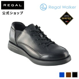 【公式】 Regal Walker 343WBD レースアップシューズ （GORE-TEX フットウェア） ブラック スニーカー メンズ リーガルウォーカー | 靴 くつ シューズ メンズシューズ メンズスニーカー カジュアル ゴアテックス 防水 おしゃれ きれいめ メンズ靴 アウトドア 柔らかい