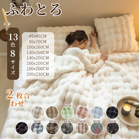 ＼在庫一掃P20倍で1024円／【正規品★即納】毛布 ブランケット 高品質 2枚合わせ ふわとろ毛布 もこもこ毛布 シングル セミダブル ダブル ハーフ ファミリー ひざ掛け 掛け毛布 厚手 ふわもこ ソファ毛布 モコモコ とろとろ ふわふわ 寒さ対策 洗える