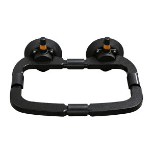【正規販売店】SeaSucker シーサッカー ウェイストバンド ラージ 真空マウント 4.5インチ 垂直耐荷重約100kg 保護カバー付 キャンプ コンパクト 簡単 便利 強力 超強力 吸盤 車 船 災害 バンライ