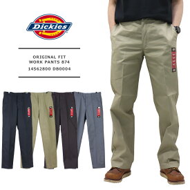 Dickies 874 ディッキーズ 874 レングス32 Dickies ディッキーズ メンズ ワークパンツ テーパード リラックスフィット メンズ チノパンツ ブランド メンズ チノパン スリム ツイル素材 型崩れしにくい 硬め 14562800 DB0004