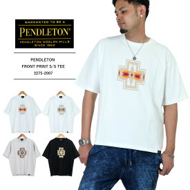 ペンドルトン tシャツ フロントプリント 半袖TeePENDLETON 半袖Tシャツ メンズ レディースネコポス送料無料 FRONT PRINT S/S TEE 3275-2007 ユニセックス