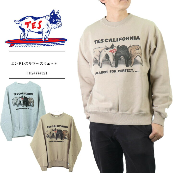 楽天市場】tes エンドレスサマー tes スウェット The Endless Summer 