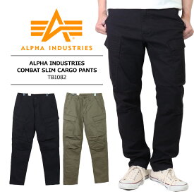 アルファインダストリーズ ALPHA パンツ alpha カーゴ パンツ alpha industries カーゴパンツコンバット スリムカーゴストレッチパンツ メンズ カーゴパンツ 細身 スリムパンツ カーゴパンツ メンズ パンツALPHA INDUSTRIES COMBAT SLIM CARGO PANTS TB1082