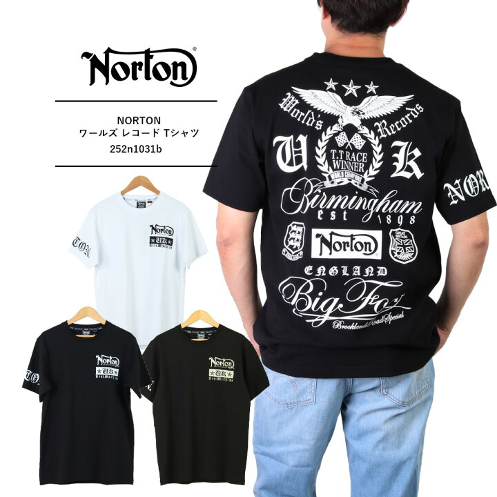 楽天市場】NORTON Tシャツ norton 半袖 tシャツ ノートン Tシャツ 