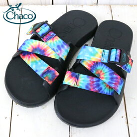 【10%OFFクーポン配布中】Chaco (チャコ)『CHILLOS SLIDE』(DARK TIE DYE)【正規取扱店】【smtb-KD】【sm15-17】【楽ギフ_包装】【サンダル】【チロス スライド】