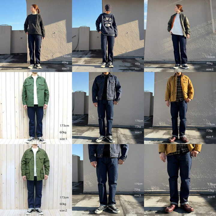 楽天市場】orSlow (オアスロウ) : 105 STANDARD SELVEDGE DENIM (ONE