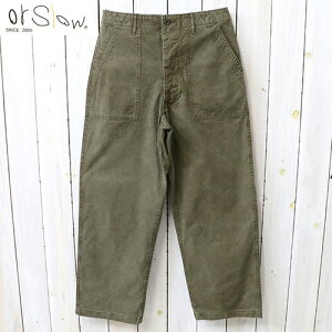orSlow (�I�A�X���E) : SUMMER FATIGUE PANTS (OLIVE)�y���K�戵�X�z�ysmtb-KD�z�ysm15-17�z�y�y�M�t_��z�yor Slow�z�y�T�}�[�t�@�e�B�[�O�p���c�z�y�R�b�g���z�y�����Y�z