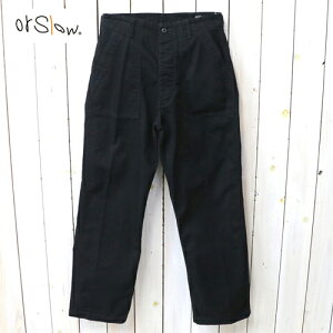 orSlow (�I�A�X���E) : HERRINGBONE VINTAGE FIT FATIGUE PANTS (BLACK)�y���K�戵�X�z�ysmtb-KD�z�ysm15-17�z�y�y�M�t_��z�yor Slow�z�y�t�@�e�B�[�O�p���c�z�y�w�����{�[���c�C���z�y�ȁz�y�����Y�z