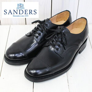 SANDERS (�T���_�[�X) : Military Derby Shoe (Black)�y���K�戵�X�z�ysmtb-KD�z�ysm15-17�z�y�y�M�t_��z�y�_�[�r�[�V���[�Y�z