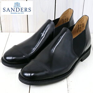 SANDERS (T_[X)wMilitary Cap Toe Short Chelseax(Black)ysmtb-KDzysm15-17zyyMt_zyTChSAzyV[g`FV[z