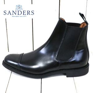 SANDERS (T_[X)wMilitary Cap Toe Chelseax(Black)ysmtb-KDzysm15-17zyyMt_zy`FV[u[czyTChSAz