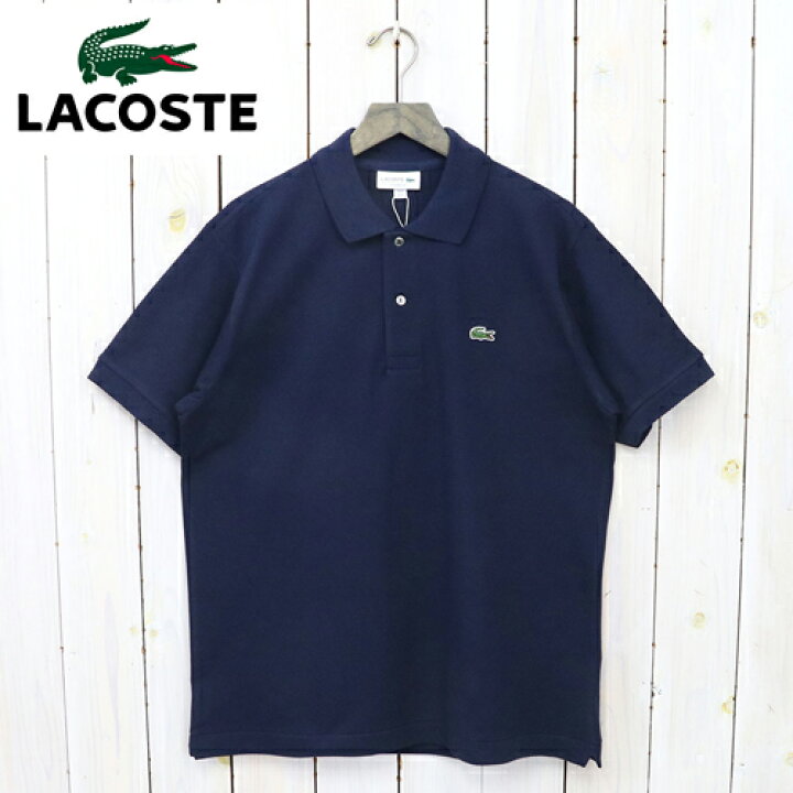 LACOSTE ラコステ 半袖ポロシャツ ネイビー 40 チュニック LACOSTE 
