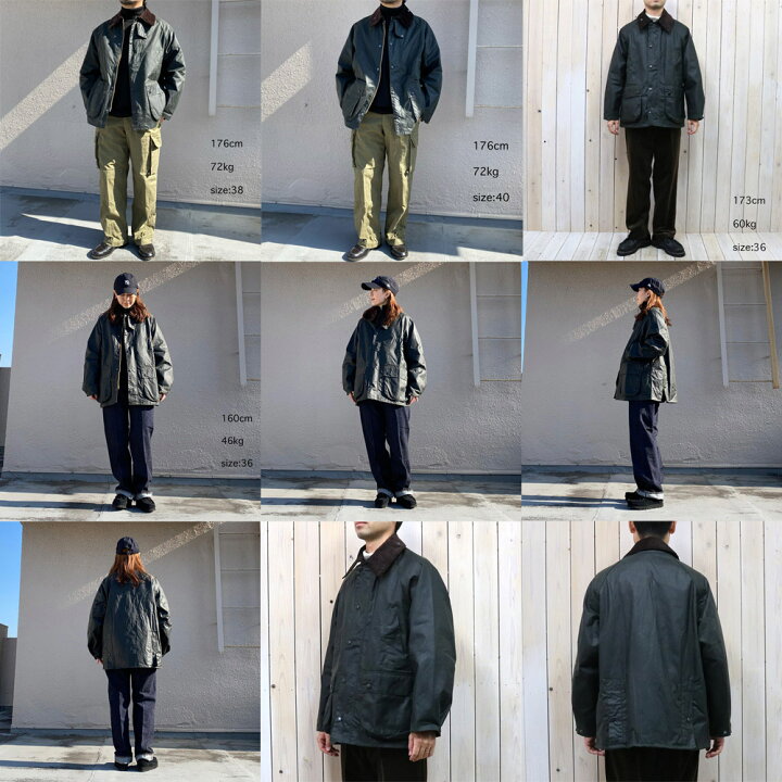 楽天市場】Barbour (バブアー)『OS WAX BEDALE』(SAGE)【正規取扱店 