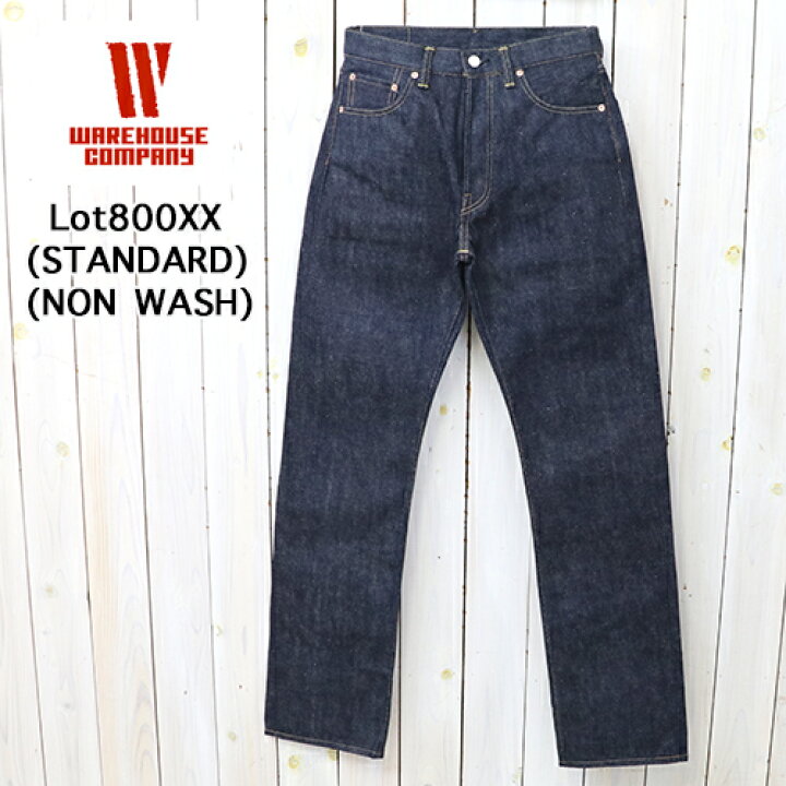 楽天市場】WAREHOUSE (ウエアハウス) : Lot 800XX(STANDARD) (NON WASH 