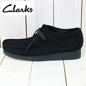 【10%OFFクーポン配布中】Clarks (クラークス)『Wallabee』(Black Suede)【正規取扱店】【smtb-KD】【sm15-17】【楽ギフ_包装】【ワラビー】【スエード】