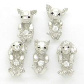 楽天市場 トイプードル 素材 貴金属 シルバー ジュエリー アクセサリー の通販