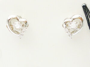 _VOXg[ _Ch h ꗱ zCgS[hn[gsAX 0.20ct×0.04ct×K18WG gDCNZbeBO NXtH[