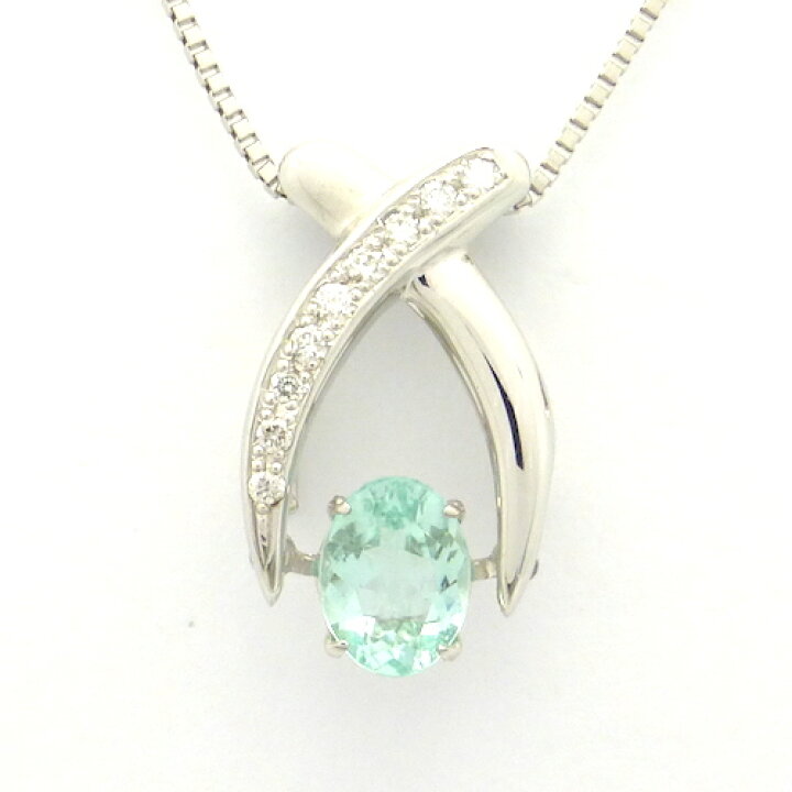 楽天市場】ダンシングストーン パライバトルマリン0.68ct×ダイヤモンド  