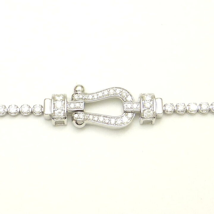 楽天市場】2カラット ダイヤモンド2ct K18WG 馬蹄ブレスレット YGも 