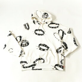 【中古】wa◇128 Supreme シュプリーム Studded Collars Hooded Sweatshirt パーカー Lサイズ 【F-6691】