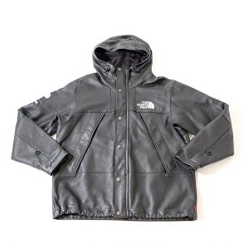 【中古】wa◇128 Supreme × THE NORTH FACE レザー マウンテンパーカー NP61807I シュプリーム ノースフェイス Mサイズ 【F-18972】