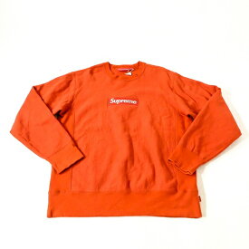 【中古】wa◇128 Supreme シュプリーム Box Logo Crewneck Sweatshirt ボックスロゴクルーネック Mサイズ 【F-19773】