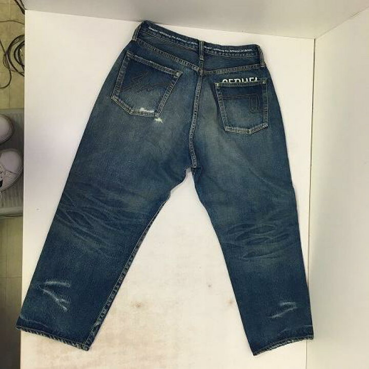 楽天市場】【中古】 hi◇132 SEQUEL DAMAGE DENIM PANTS SQ-24AW-PT-09 