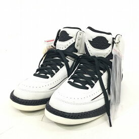 【中古】 hi◇149 Nike × A MA MANIERE Air Jordan 2 RETRO SP DO7216-100 SAIL/BLACK-BURGUNDY CRUSH サイズ28 スニーカー 靴 ナイキ エアジョーダン ア マ マニエール