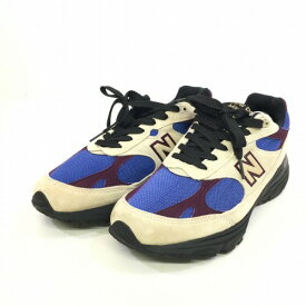 【中古】 hi◇149 New Balance × Aime Leon dore MR993ALL サイズ27 スニーカー 靴 ニューバランス エメレオンドレ