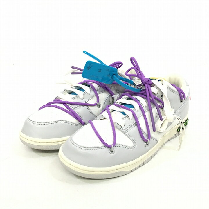 楽天市場】【中古】 hi◇149 Off-White × Nike Dunk Low Sail/Neutral 
