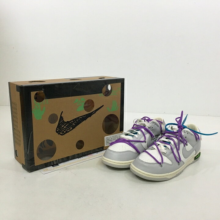 楽天市場】【中古】 hi◇149 Off-White × Nike Dunk Low Sail/Neutral 