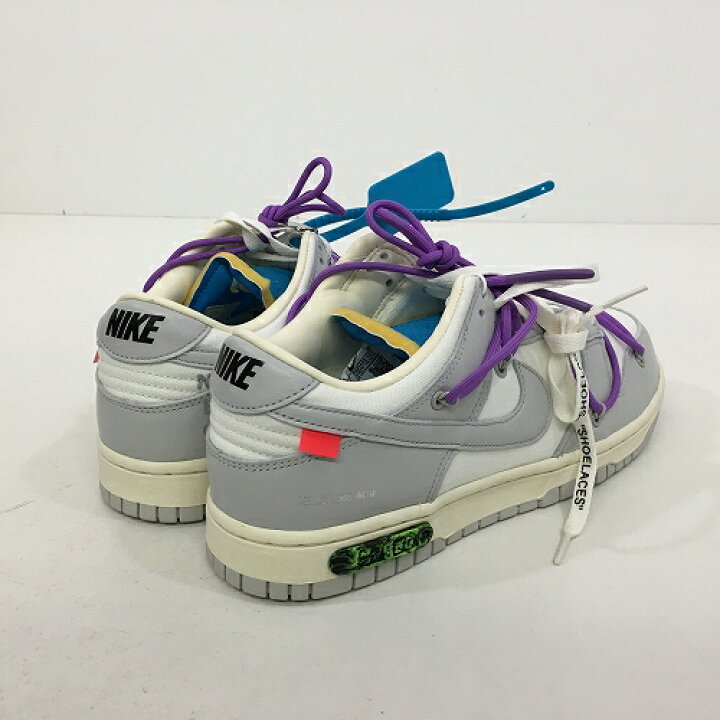 楽天市場】【中古】 hi◇149 Off-White × Nike Dunk Low Sail/Neutral 