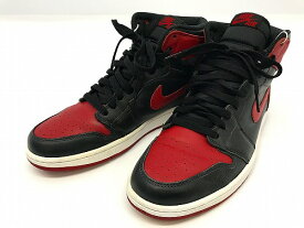 【中古】 NIKE Air Jordan 1 Retro High OG "Bred" (2013) 555088-023 ナイキ エアジョーダン スニーカー 靴 27cm 【F-14282】 wa◇149