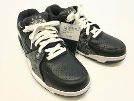 【中古】 wa◇149 NIKE Stussy × Nike Air Flight 89 Low SP "Black/White" FD6475-001 ナイキ ステューシー スニーカー 靴 【F-19967】