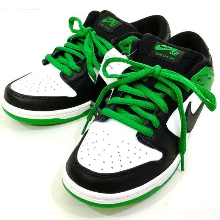 楽天市場】【中古】 hi◇149 NIKE SB DUNK LOW PRO CLASSIC GREEN 