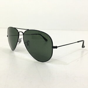 yViz hi156 Ray-Ban AVIATOR LARGE METAL RB3025 L2823 5814 135 3N F: BLACK L: G-15 GREEN ArG[^[ ubN O[ TOX Kl ዾ Co